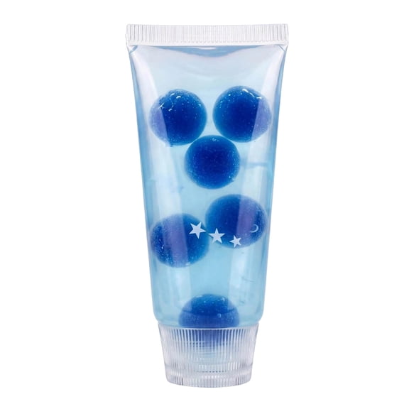 Soft Gel Stress Toy, Slow Rising Sensory Fidget Tube, Glitter Filled Anxiety Relief Toy, Portable Handheld Calming Accessory, Quiet Squeeze Toy For Home Office Travel Use