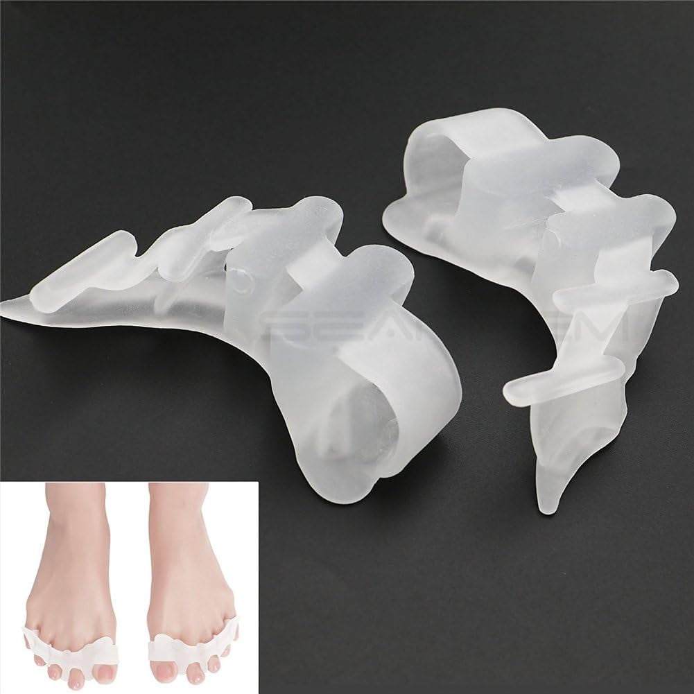 Soft Gel Toe Separators and Straightener Separates & Cushions Toes