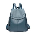 thumbnail image 1 of Soft Leather Backpack for Women & Men, Large Capacity Multi-Functional Satchel Shoulder Bag, Versatile Crossbody Handbag for Office School Shopping Travel and Daily Use, 1 of 2