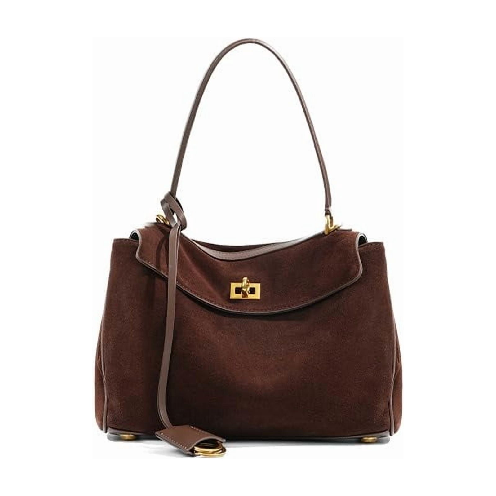 Soft Genuine Leather Rodeo Women's Bag Large Capacity Handbag Underarm Bag Casual Lazy Bag Niche Commuting Cowhide Shouder