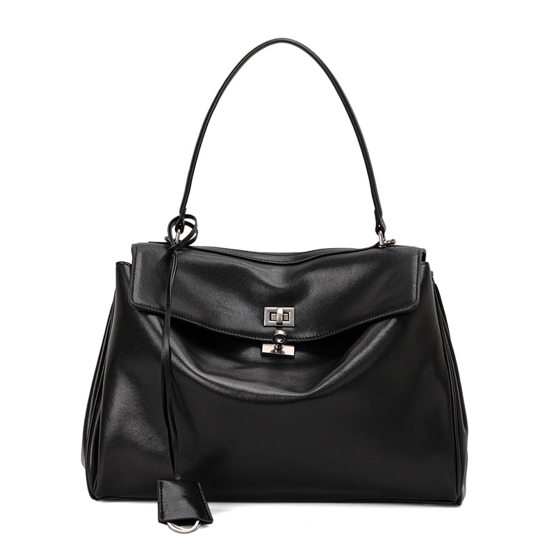 Soft Genuine Leather Rodeo Women's Bag Large Capacity Handbag Underarm Bag Casual Lazy Bag Niche Commuting Cowhide Shouder