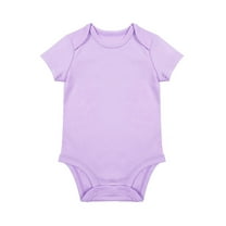 Soft Girls Bodysuits Baby Romper Comfortable Stretchy Outfit For 0-24 Months Toddler Everyday Wear