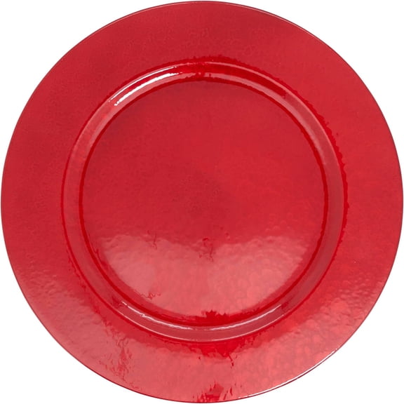 Soft Glow Faux Mother of Pearl Charger Plate (Set of 4)