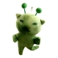 thumbnail image 1 of Soft Green Alien Plushie with Antenna - Cuddly Companion for Kids and Adults, Gift for Year-Round Snuggling, 1 of 6