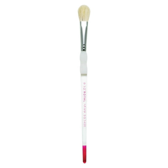 SG1400 Series | Soft-Grip™ Standard Handle Natural Hair Blending Mop Brush