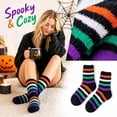 thumbnail image 1 of Soft Halloween Crew Socks for Women, Thick Warm Winter Novelty Sock, Boo Basket Stuffers, Cute Funny Cozy Fall Holiday Casual Socks, 1 of 6