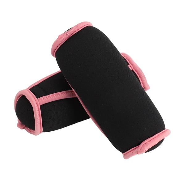 Soft Handheld Dumbbells Set with Hand Strap 1 LB / 0.45 kg Walking Hand Weights for Running