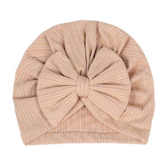 Soft Hat for Baby Turban Hat Big Bow Bone-less Hat Fashion Headwear for Infant 0-12M Bow Hat Shower Gift