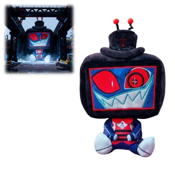 Soft Hazbin-Hotel Vox Plush Doll - Stuffed Character Toy, Popular Collectible for Fans, Cute Room Decor & Perfect Gift for Animated Series Enthusiasts of All Ages