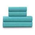 thumbnail image 1 of Soft Heather Jersey Knit Sheet Set, 1 of 4