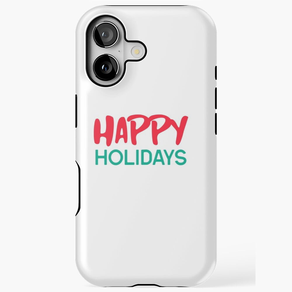 Soft Holiday Script Clean Seasonal Look with iPhone 17 to 11 Pro Max ...