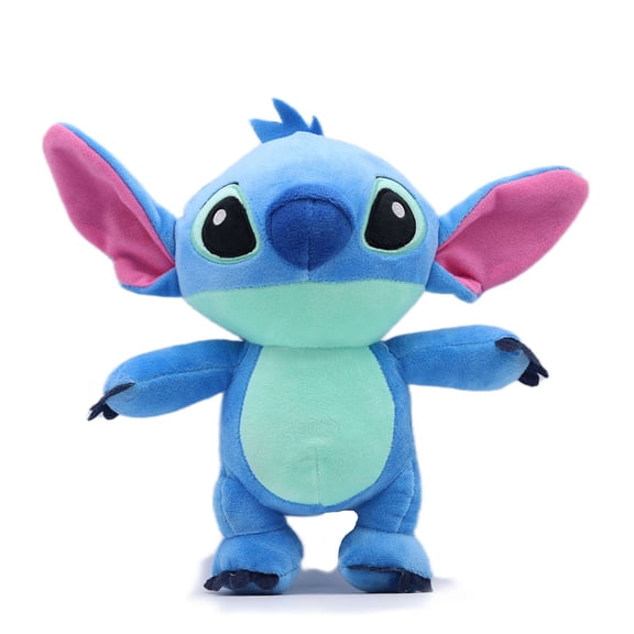 Soft Huggable Stuffed Animal Cute Plush Toy for Toddler Boys and Girls, Gift for Kids, Blue Stitch 10 Inches