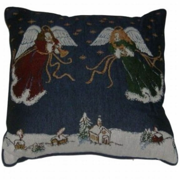 Soft Impressions Tapestry Angel Throw Pillow Angels On High Toss Cushion