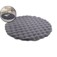 thumbnail image 1 of Soft Indoor Modern Small Area Rug, 19.6 Inch Fluffy Round Carpet , Plush Fur Foot Mat Home Decor Rug for Bedroom Living Room, 1 of 5