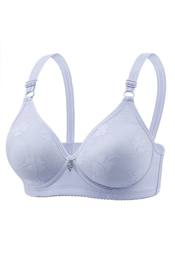Soft Intention Jelly Wireless Bra Everyday Sport T-Shirt Bra Full Coverage Supportive Bra for Sister Bras for Women