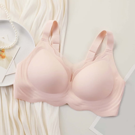 Soft Intention Jelly Wireless Bra Jelly Wireless Bra Full Coverage Supportive Bra for Sister Summer Clothes Bra