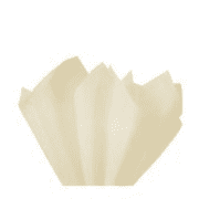 Soft Ivory Birch Tissue Paper Squares, Bulk 100 Sheets, A1 Bakery Supplies, Large 15 Inch x 20 Inch