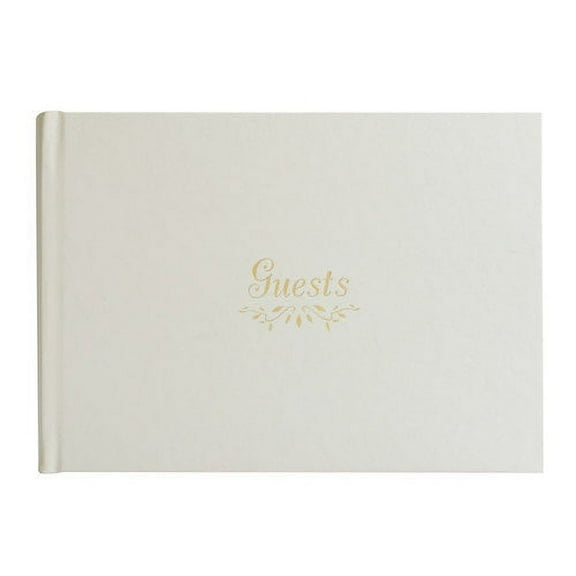 Soft Ivory GUESTBOOK for a lasting record by Eccolo trade