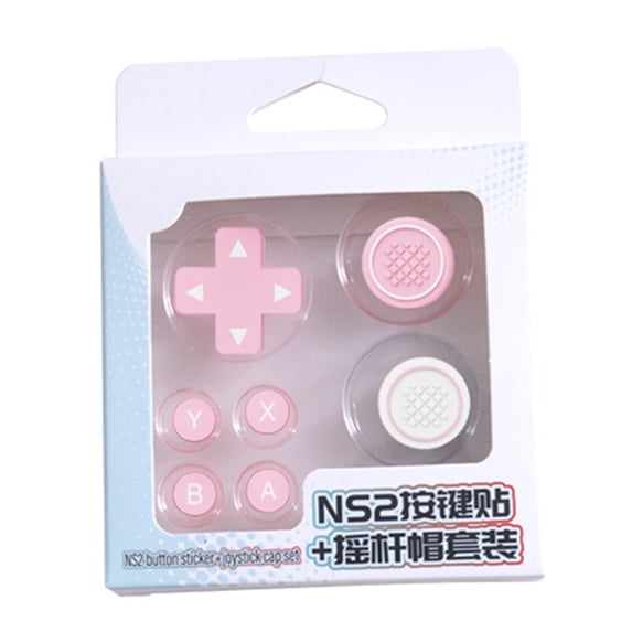 Soft Joystick Covers ABXY Key Sticker Skin D-pad Button Stickers Thumb ...