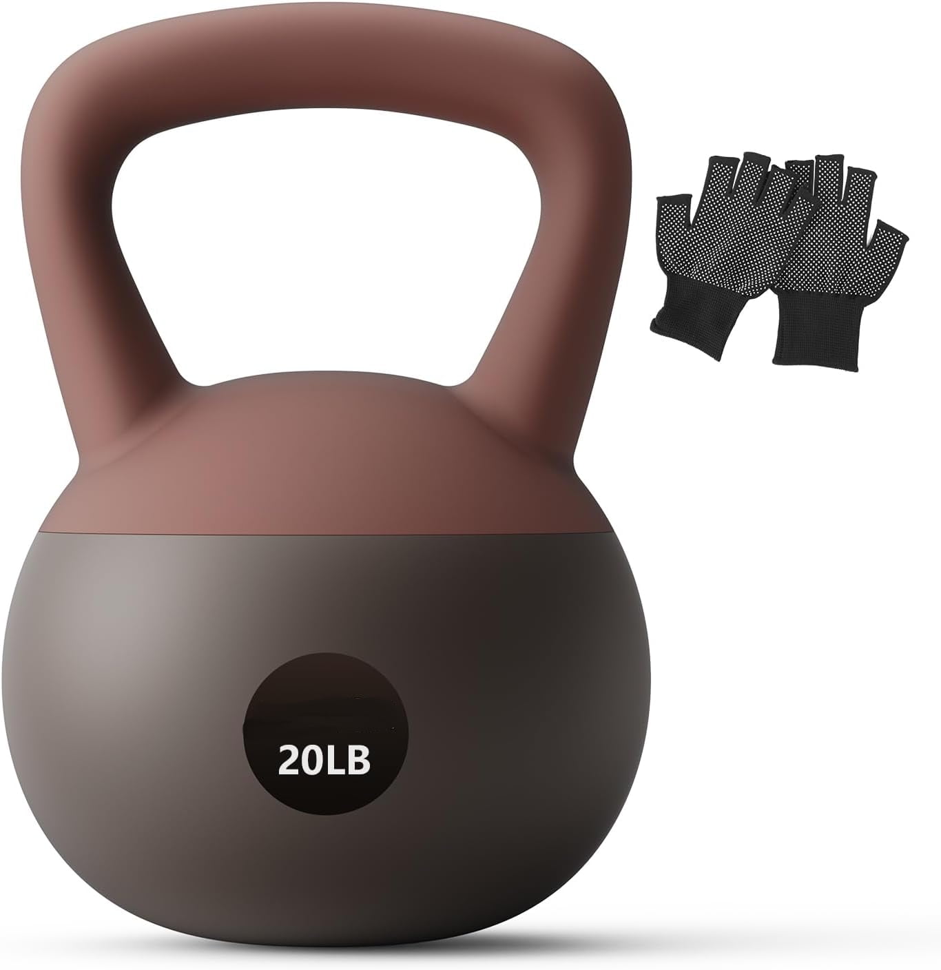 Kettlebell Set 3 Pesas Rusas 5lb 10lb 15lb Con Base Boomfit | Cuotas sin interés