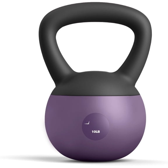 Soft Kettlebell, Kettlebells Cushioned -Resistant Base and Anti-Slip Grip, Strength Kettle Bell for Women and Men, Workout