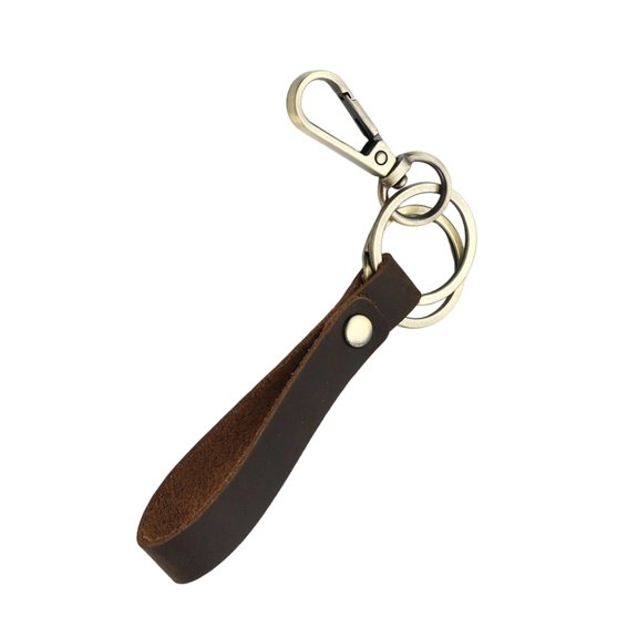Soft Keyring with Reinforced Stitching Portable Unisex Keychain Ideal for Commuting Business Meetings Gifts