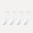 thumbnail image 1 of Everyday Kids Crew Socks for Girls Soft Comfortable School Ankle Athletic Play Design with Non Grip Technology Multipack, 1 of 4