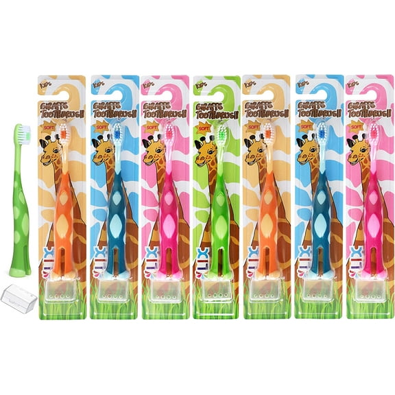 Soft Kids Toothbrush Set of 8
