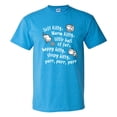 thumbnail image 1 of Soft Kitty - Funny Cat Show T Shirt - Medium - Heather Sapphire, 1 of 5