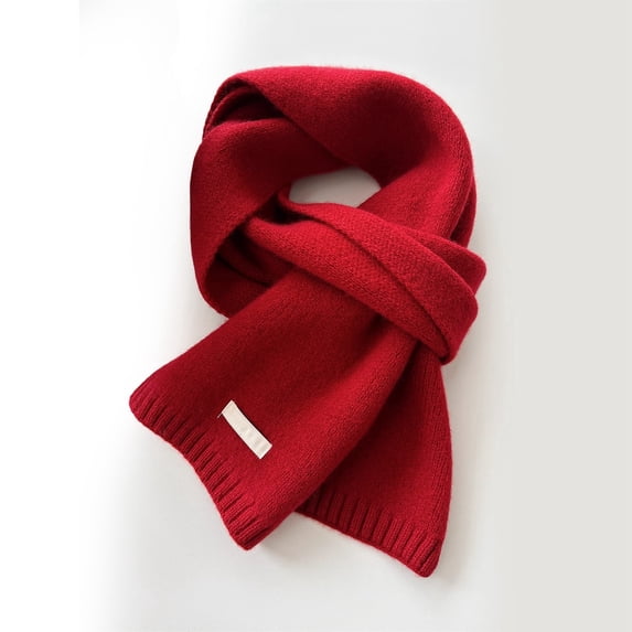 Soft Knit Scarf for Winter Fashion Versatile Solid Colored Warm Neck Wrap Ideal for All Occasions and Outfits Womens Silk Head Scarves Designer Reversible Wrap Light up Winter Scarf Ladies