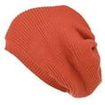 thumbnail image 1 of Soft Knit Solid Color Slouchy Crochet Beret Hat, 1 of 6