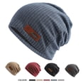 thumbnail image 1 of Soft Knit Winter Hat for Men and Women Warm Cuffed Beanie for Ski and Cold Weather, 1 of 4