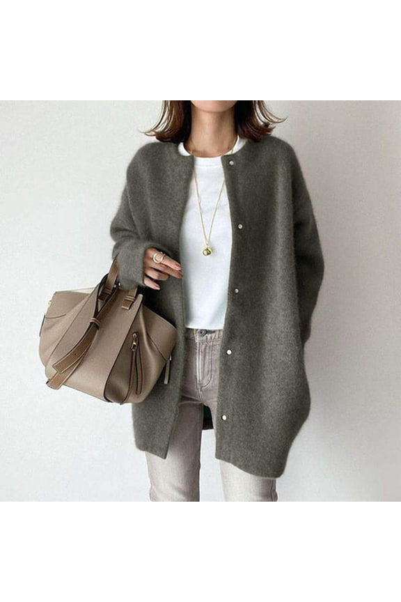 Soft Knitted Coat For Slimming Sense Of Design Women Cardigans Loose Jacket Autumn And Spring