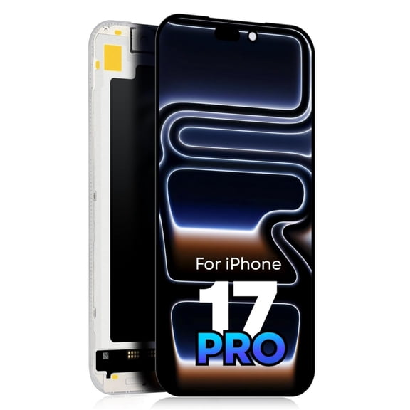 OLED Screen Replacement for iPhone 17 Pro (A3256/A3522/A3524/A3523), 6.3" Display with Touch