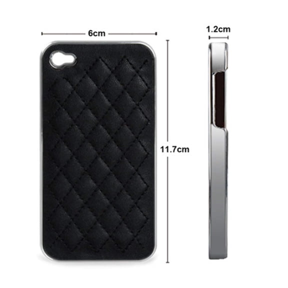 Lambskin Leather Back Case for iPhone 4/4S