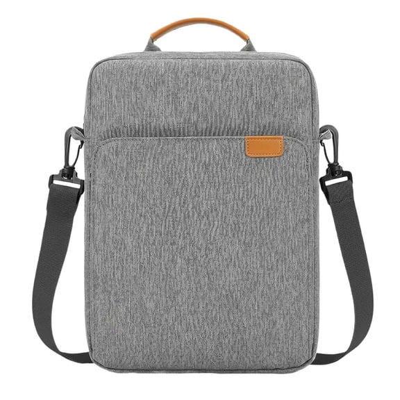 Soft Laptop Sleeve Bag, Cosmug Notebook Storage Pouch, Portable Device Protective Carrier, for Notebook Carrying, Office Use and Daily Travel Storage, Grey