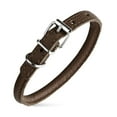 thumbnail image 1 of Soft Leather Collar Rolled Round Soft Padded, 1 of 22