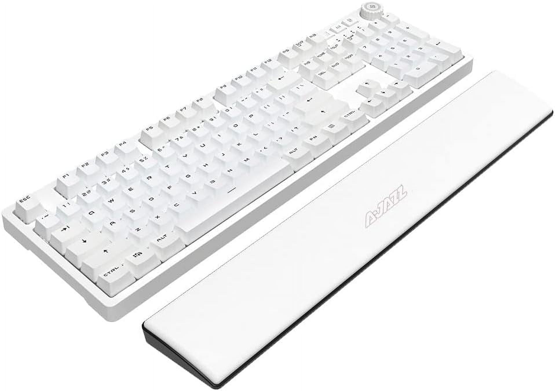 Soft Leather Keyboard Wrist Pad for 104 Key Mechanical Keyboard