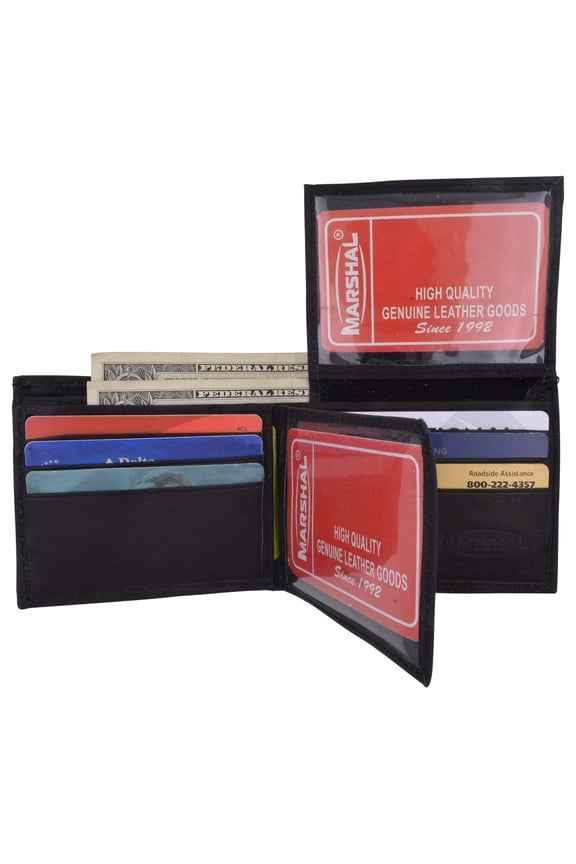 Soft Leather Lambskin Wallet with ID Credit Card and Coin Pocket 1853