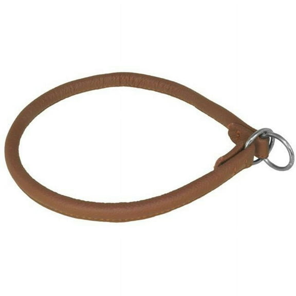 Soft Leather Round Slip Collar: The Ultimate Blend of Comfort & Durability for Your Dog