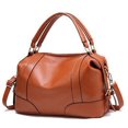thumbnail image 1 of Soft Leather Women Handbags Elegant Ladies Shoulder Bag Vintage Female Messenger Bag Large Capacity Casual Tote Bolsa Feminina, 1 of 6