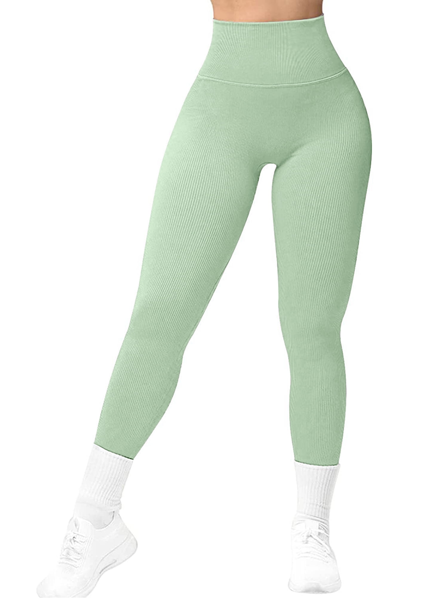 Soft Leggings for Women High Waisted Tummy Control No See Through Workout  Yoga Pants 