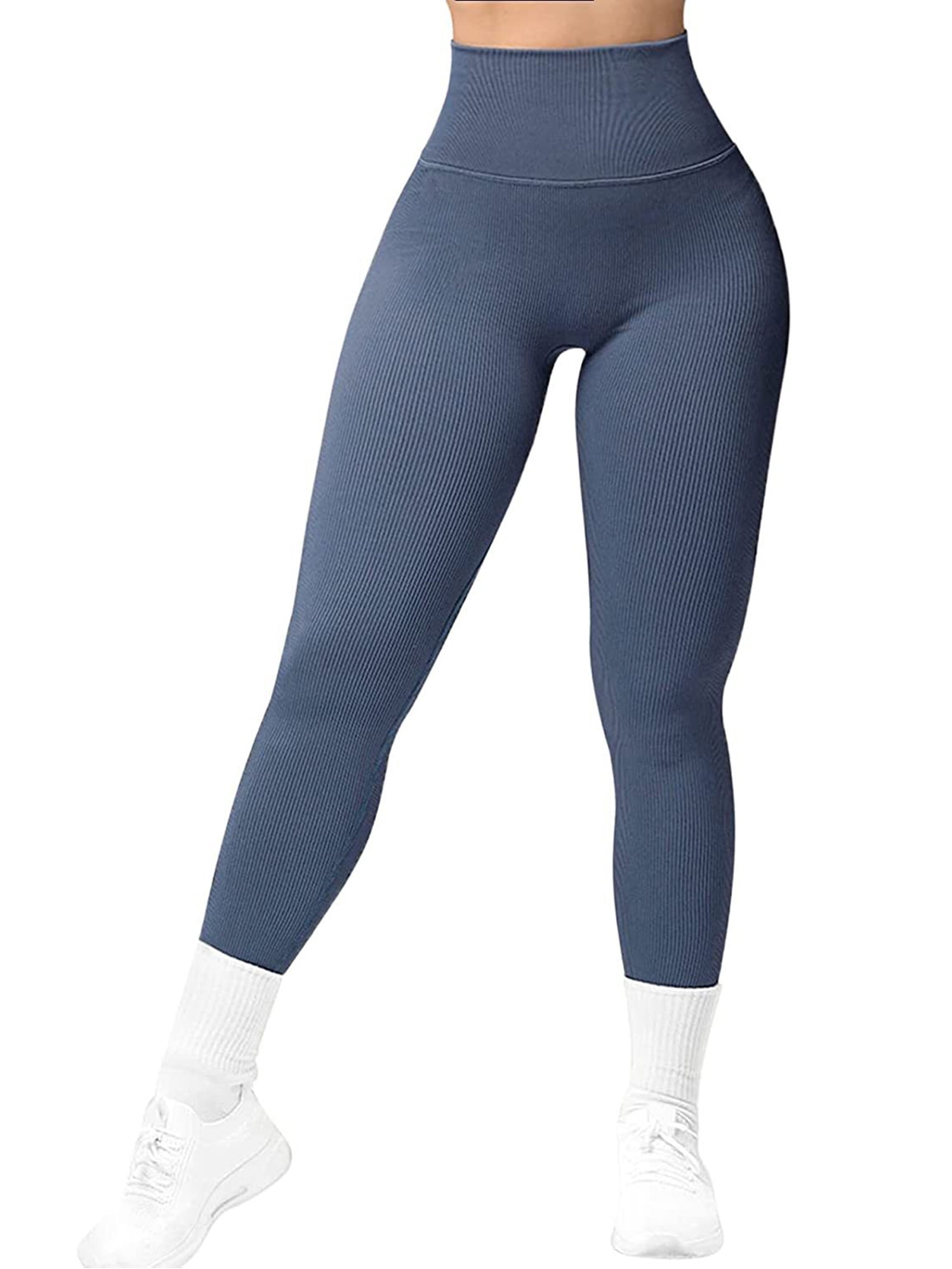  Soft Leggings For Women - High Waisted Tummy Control No See  Through Workout Yoga Pants