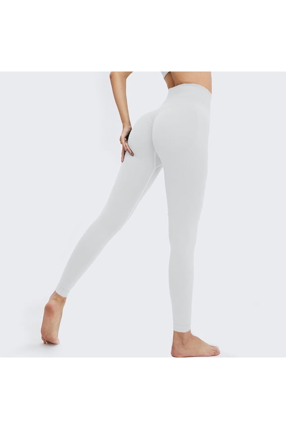 Soft Leggings for Women Outdoor Seamless Peach Lifting Sports Tights Fitness Yoga Pants for Workout Athletic