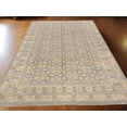 thumbnail image 1 of Soft Light Blue Oushak 9X12 Handmade Wool Rug # 11584, 1 of 11