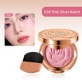 thumbnail image 1 of Soft Light Flower Powder Blusher Matte Finish Long Lasting Blush for Cheeks Multi-Purpose Face Powder Makeup 5g - Natural Flush Coloring Non-Fading Smooth Application for Women Daily Makeup Look, 1 of 4