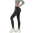thumbnail image 1 of Soft Lightweight Leggings Yoga Pants High Waisted Workout Leggings for Women Gym Athletic Tights Plus Size Tummy Control Yoga Pants, 1 of 9