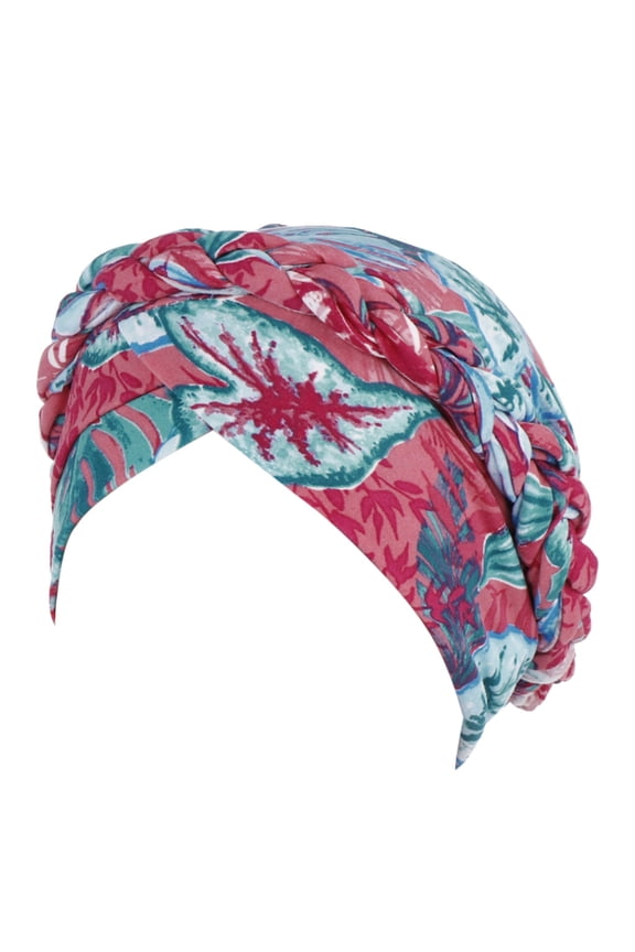 Soft Lightweight Pre Tied Head Scarf, Breathable Slip On Chemo Beanie, Adjustable Headwrap Hair Cover for Women, Perfect for Daily Wear, Recovery & All-day Comfort, Red