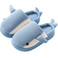 thumbnail image 1 of Soft Lined Booties Cozy Indoor Outdoor Winter Warm Footwear With Protective Heel Cover Design Light Blue,230, 1 of 3