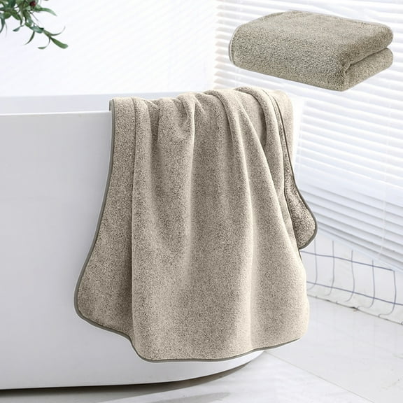Soft Linen Towel Set, Highly Absorbent Bathroom Towels, Soft Linen Material, Quick Drying, Luxurious Feel, Adults, Home Use, Luxe Bathroom Towels TOPLIU